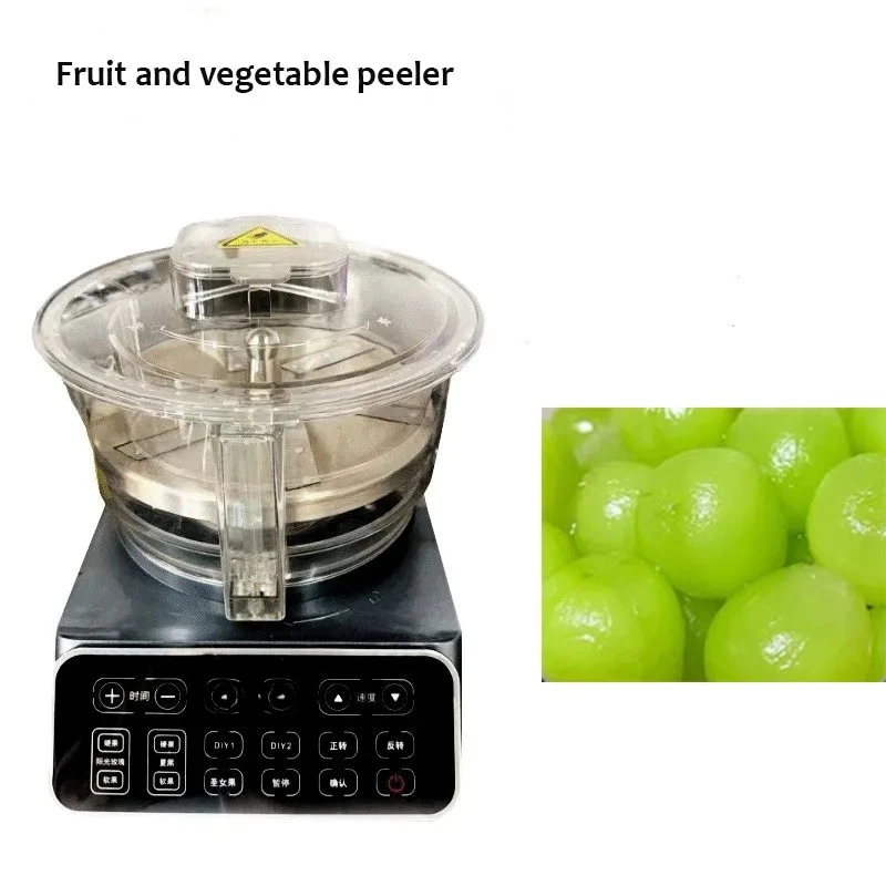 

2026-Electric Peeler Commercial Grape Peeling Machine Cherry Tomato Peeler Fruit And Vegetable Peeling Machine