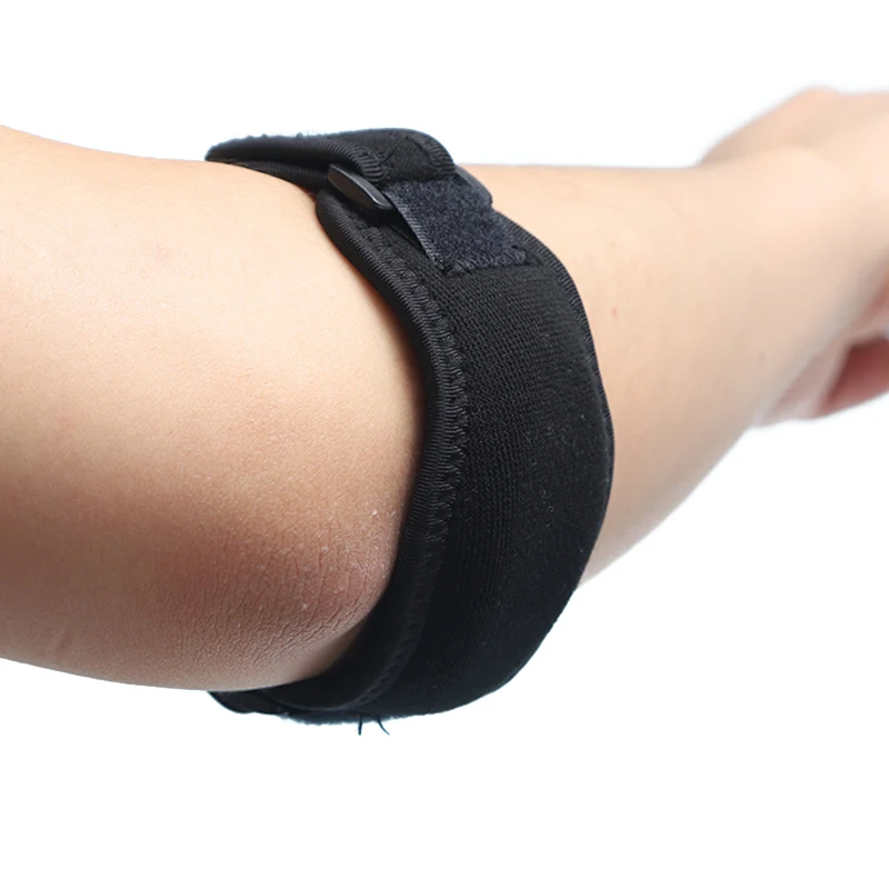 1PC Tennis Elbow Brace for Tendonitis Forearm Pain Golf Elbow Support Arm Strap Band with Compression Pad for Men Women