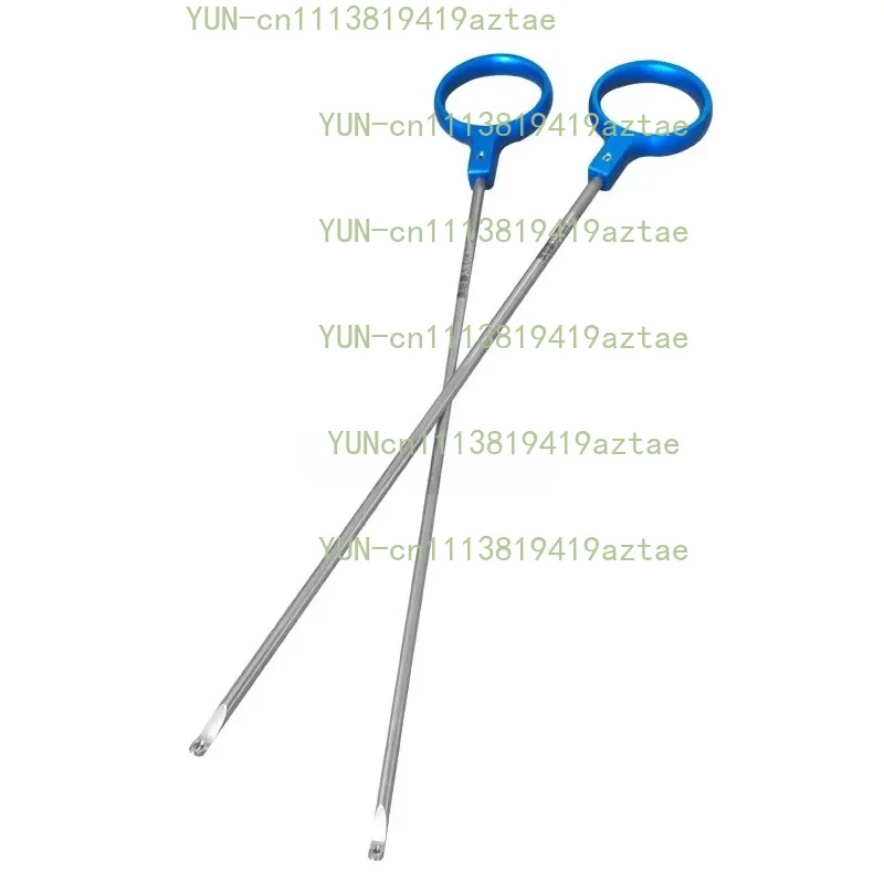 Laparoscopic Knot Pusher Threading Device Surgical Medical Tools  Open Close Tip Laparoscopy Surgery Instruments Pet