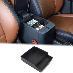 ABS Car Center Console Armrest Storage Box Organizer Tray Compatible with For Ford Maverick 2022 2023 2024 Interior Accessories