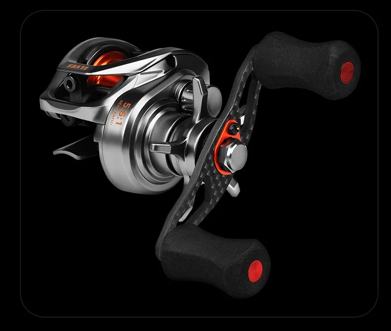 Elves Ultra Mini Tragbare Wassertropfenrolle 2. Generation Micro Bait Doppellinien-Spule Flache Spule Linkshand-Angelrolle für Sportfischen – Detail 36