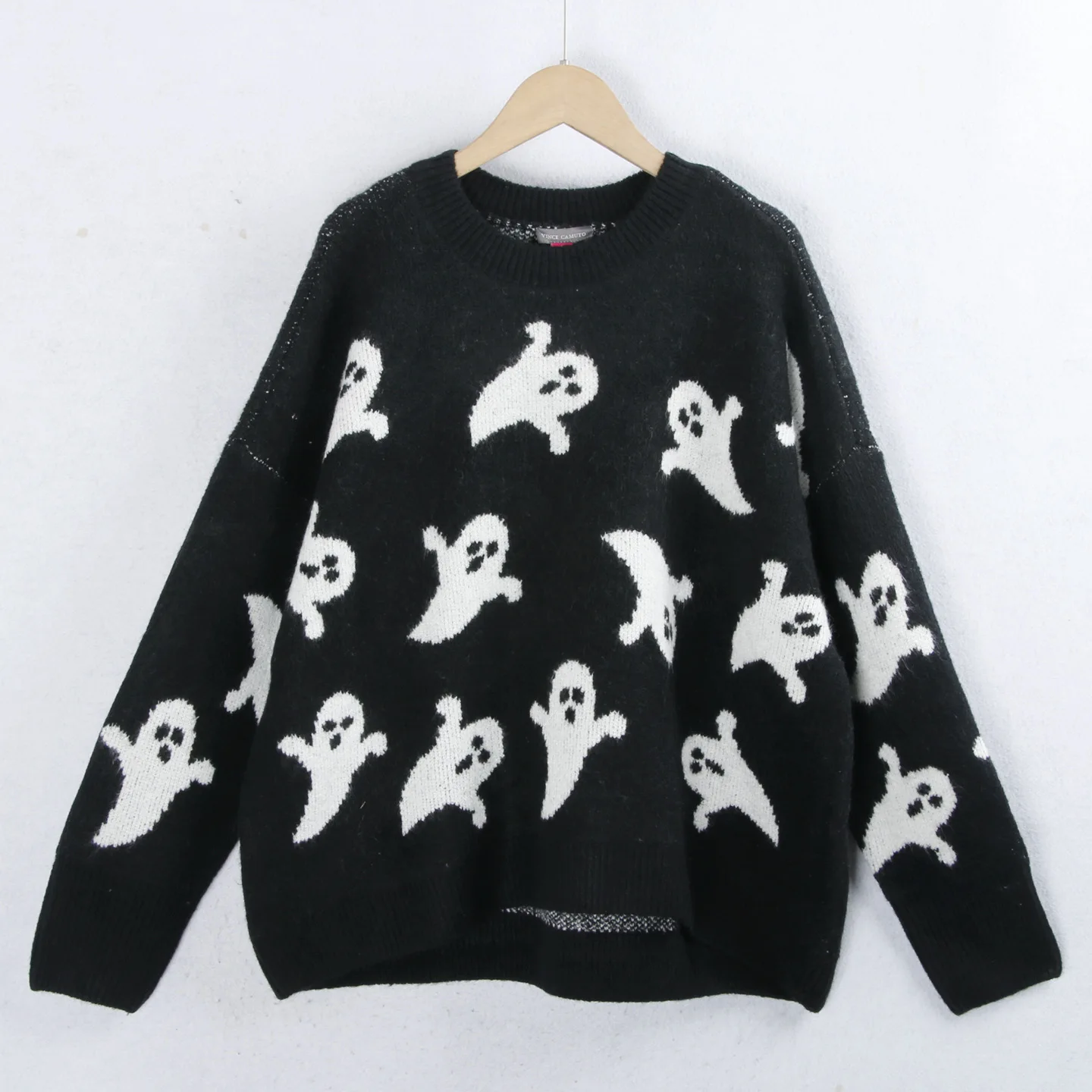 

Cartoon Knitted Sweater Long Sve round Ne Warm Thiening Autumn Winter Soft Large Size Faionable Slimming Versatile K...