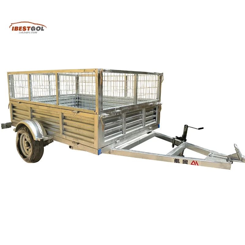 Hight Quality Sale Cheap Enclosed Hitch Cargo Strong Utility China Trailer Ball Dry Trailer Box Car Trailer