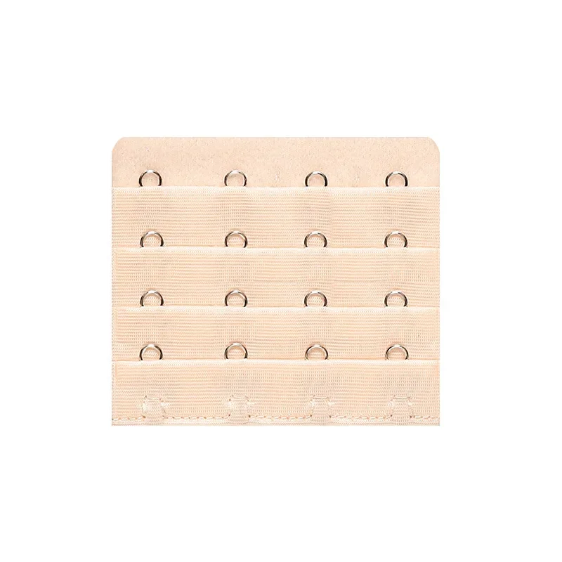 10 Piece 4 Rows 3 Buckles or 4 Rows 4 Buckles Underwear Extend Buckle Stainless Steel Extension Buckles