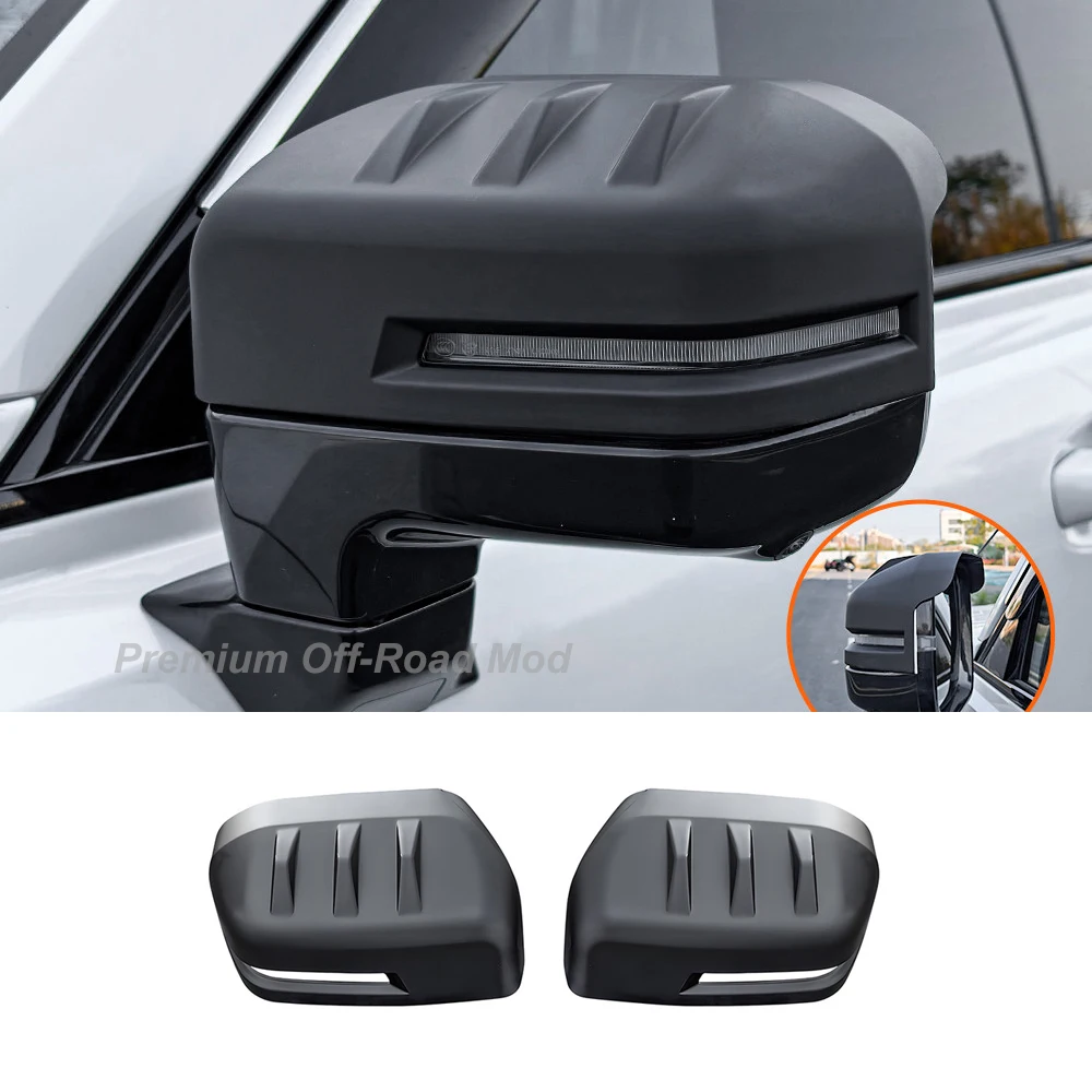 

For 2023-2026 Haval Raptor Side Mirror Covers, ABS Black Exterior Protective Shell Cap, Styling Accessories