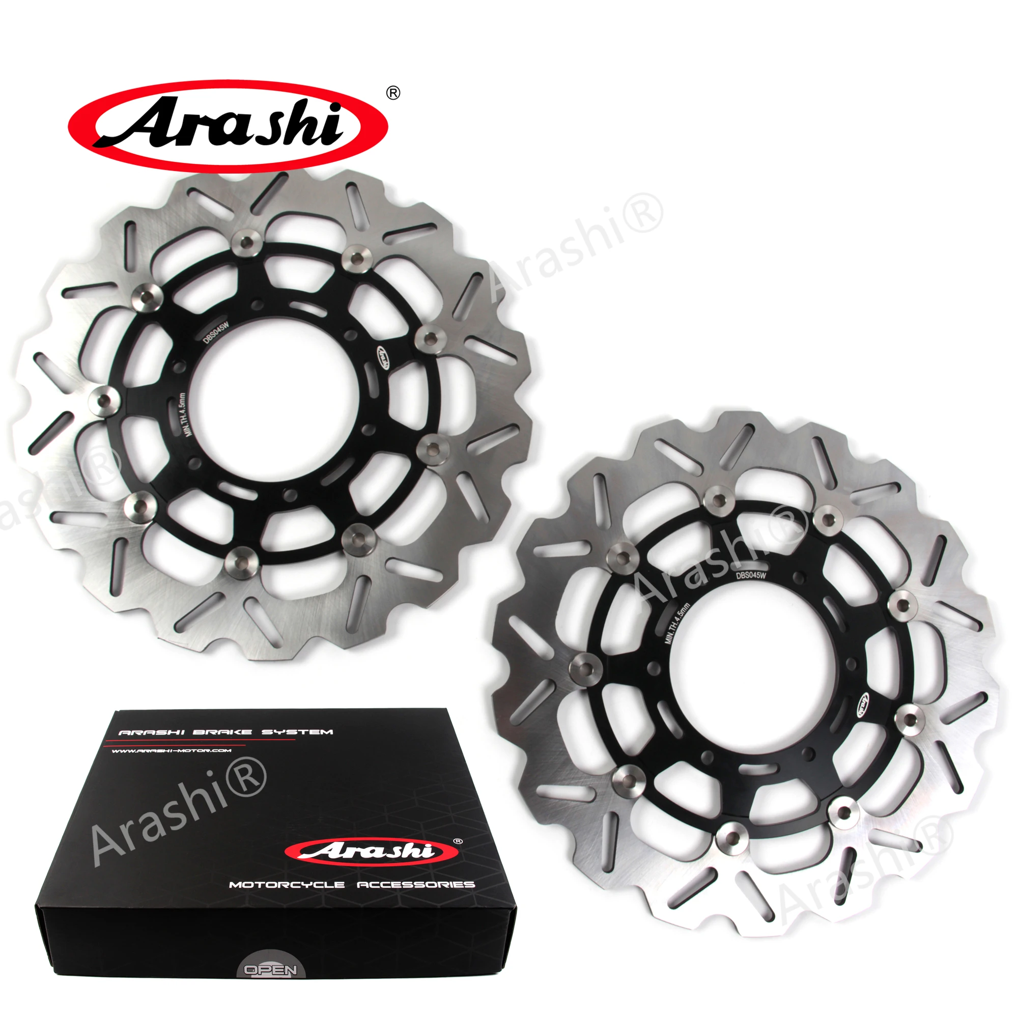 ARASHI For SUZUKI GSX600R GSX750R 2008 - 2018 CNC Front Brake Discs Rotors GSX R GSX-R GSXR 600 750 GSXR600 GSXR750 2012 2013