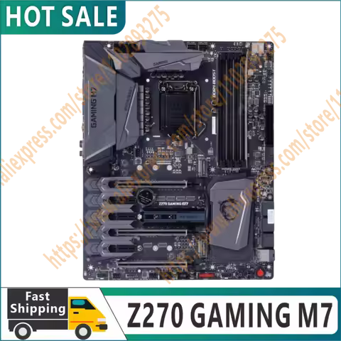 Original Z270 GAMING M7 desktop motherboard 64GB LGA 1151 DDR4 ATX motherboard 100% tested
