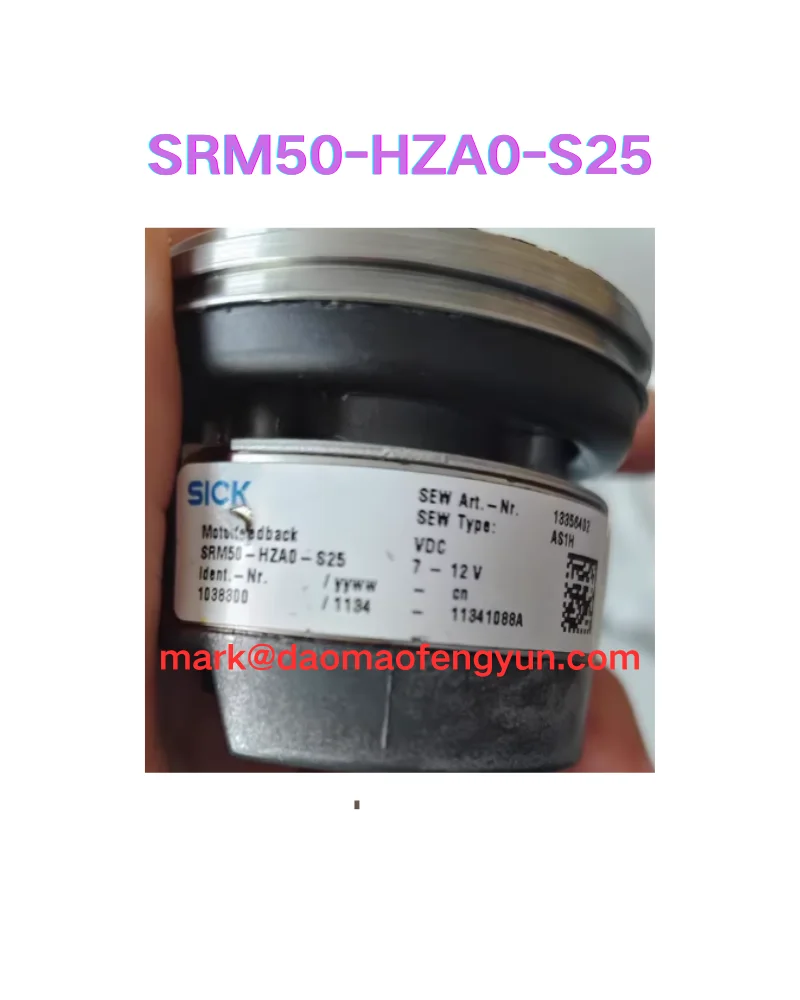 SRM50-HZA0-S25 Second hand encoder testing OK, fast delivery, DHL/FEDEX/UPS