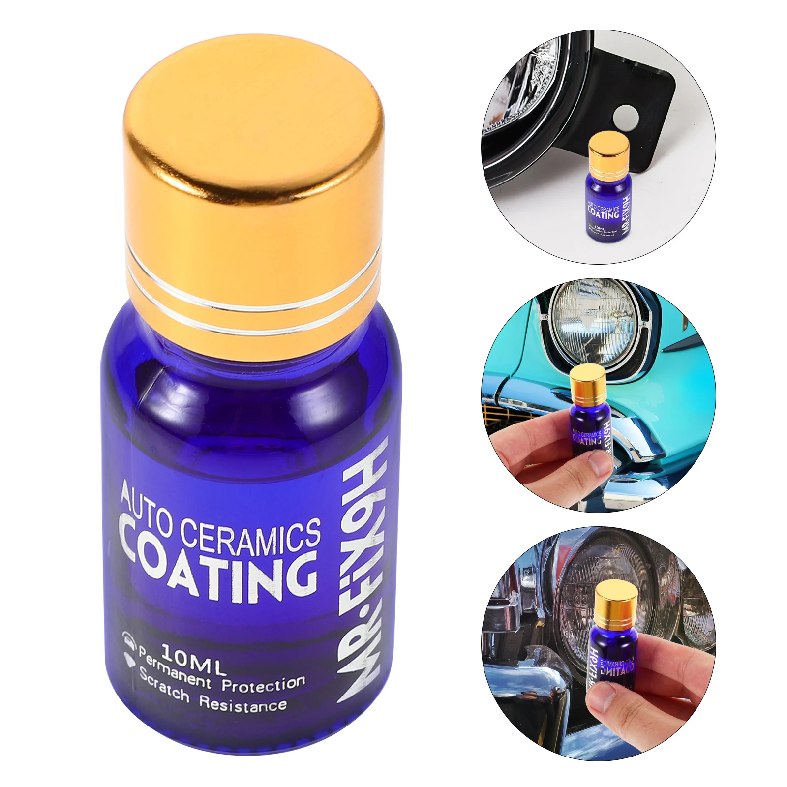 

Car Headlight Repair Kit Automotive Restoration Fluid Set Scratch Remover Polishing Cleaner For Headlight Lens