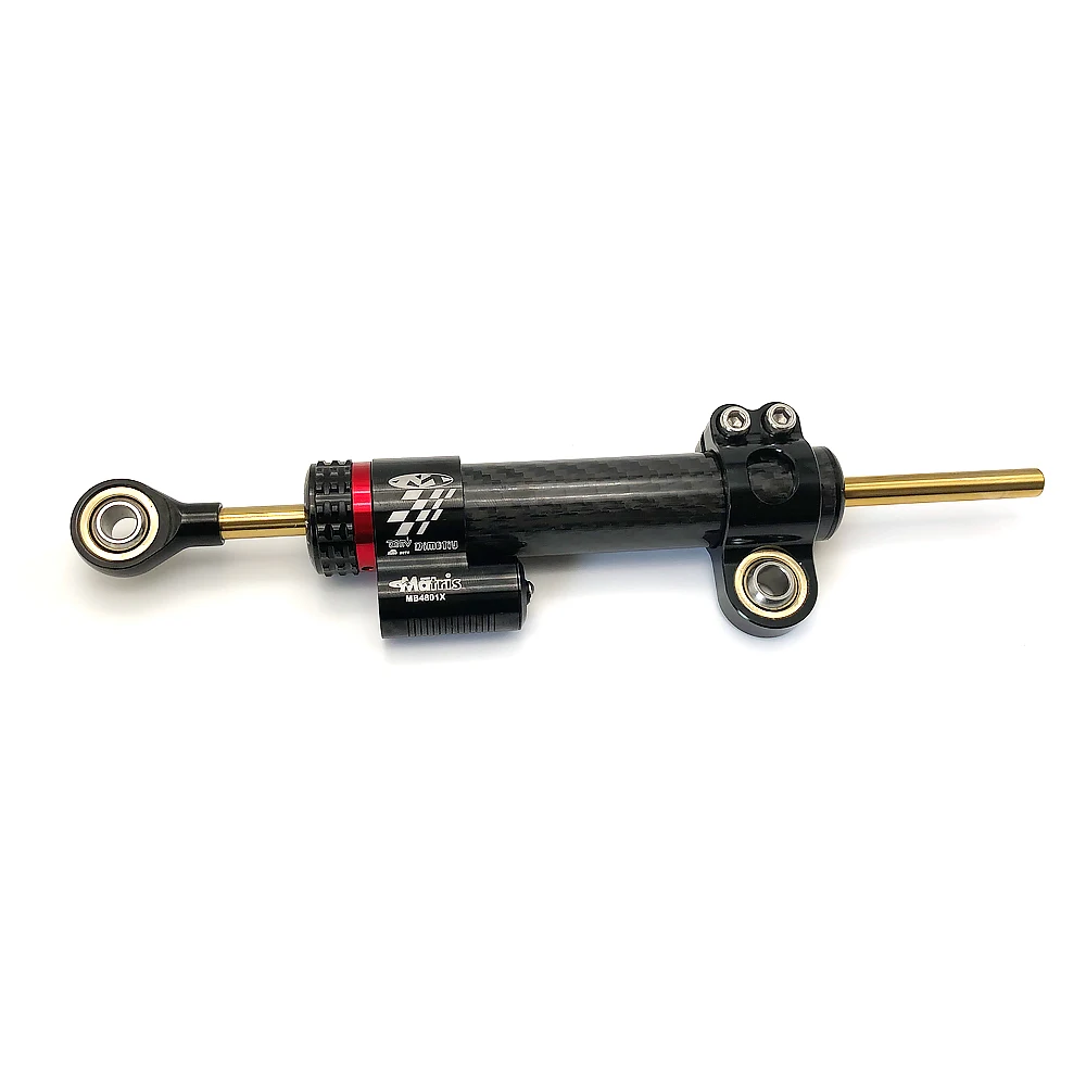 For Dualtron Thunder CNC Stabilizer Fiber Carbon Dampers Accessories Spare Parts Adjustable Electric Scooter Steering Damper