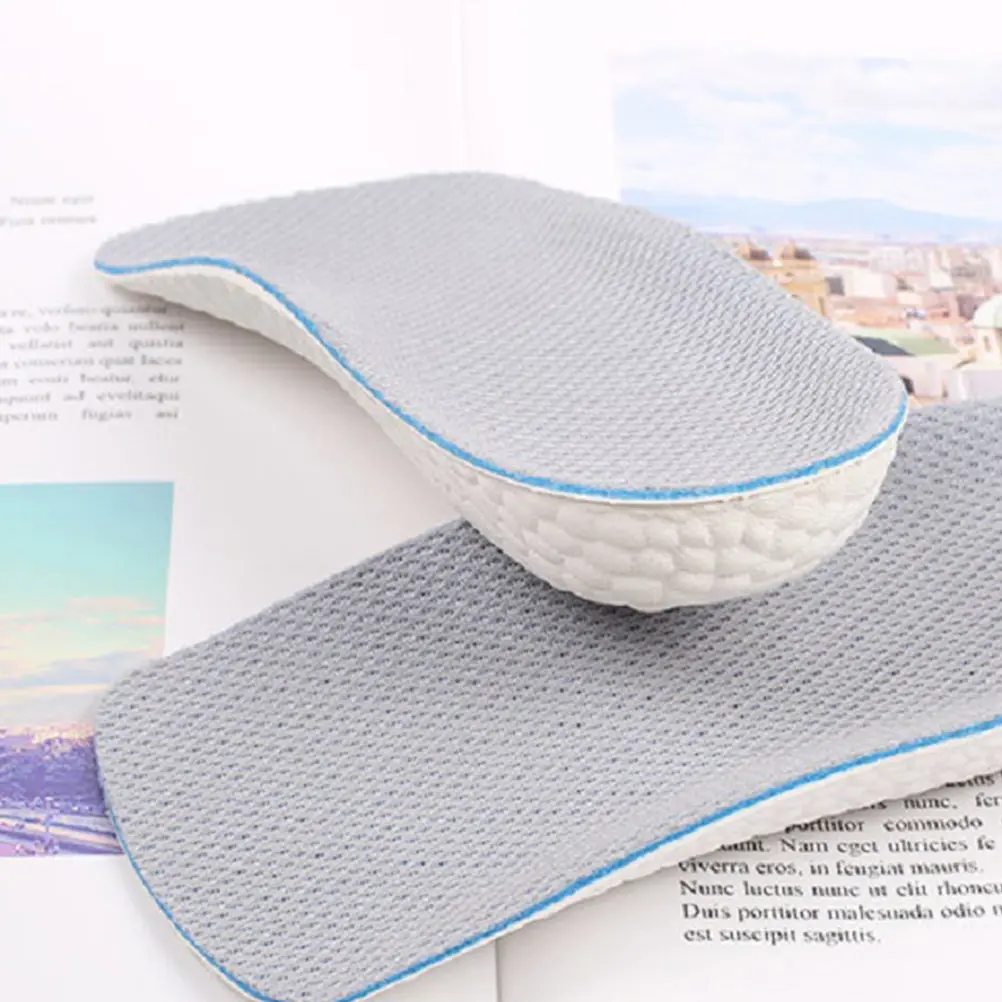 

1pcs Invisible Height Increase Insole Breathable Heel Cushion Adjustable Foot Support Pad Hidden Heel Lifting Socks