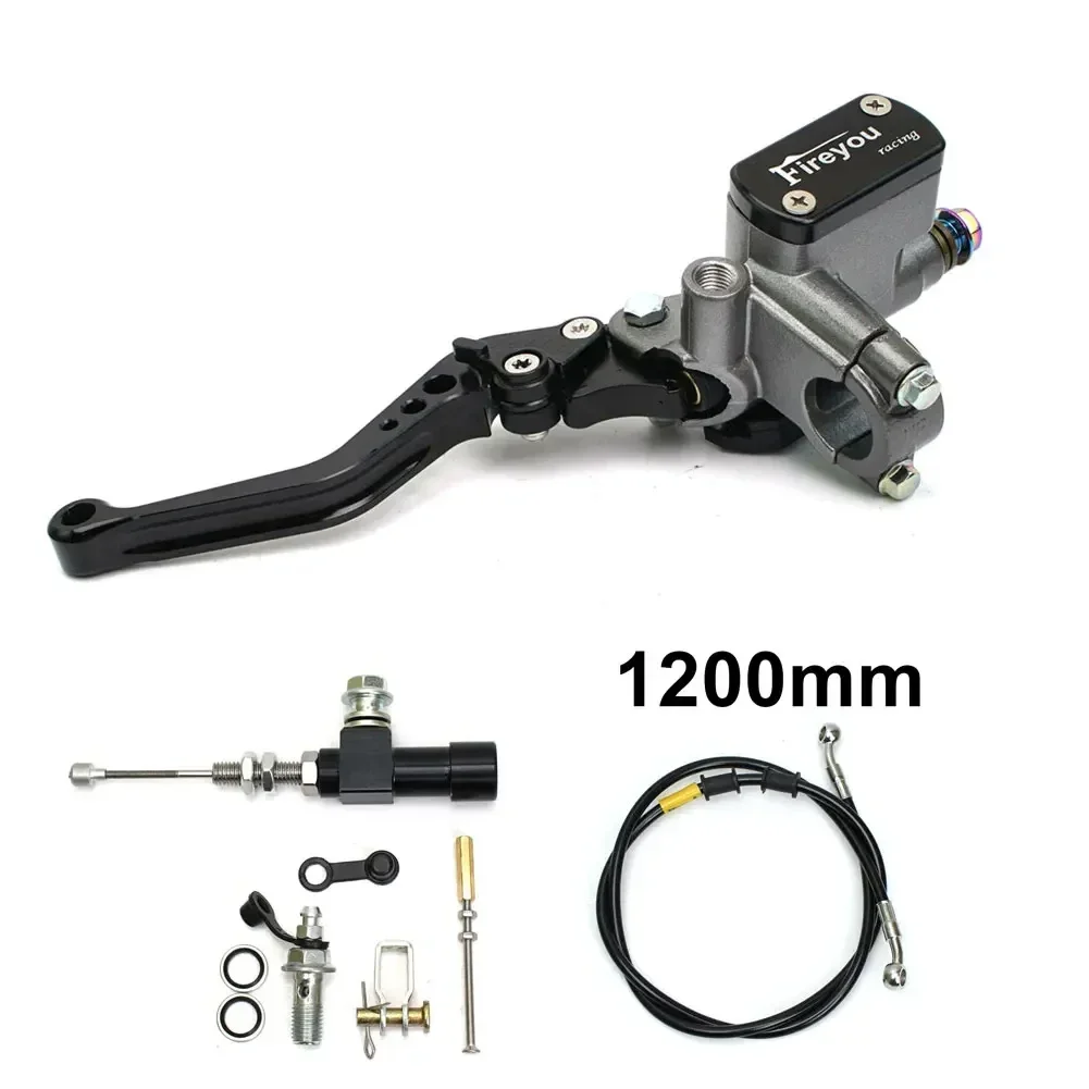 22mm Motorcycle CNC Hydraulic Clutch Kit Lever Master Cylinder Knitting Oil Hose For Racing Yamaha Kawasaki Honda Suzuki Motos