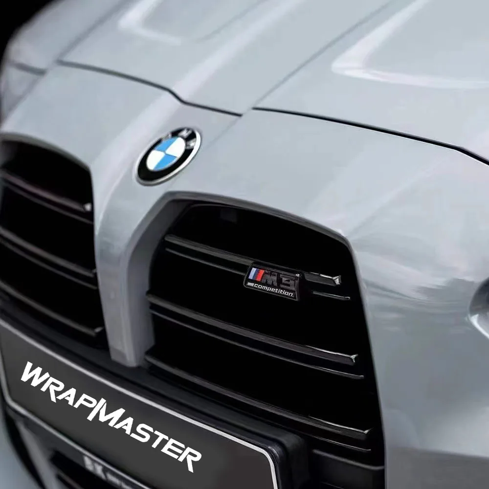 Wrapmaster Glossy PET Brooklyn Grey Car Wrap Vinyl vehicle wraps full wrapping film