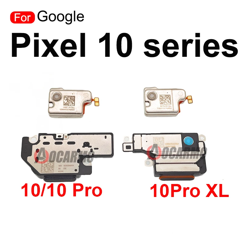 For Google Pixel 10 ProXL 10 Pro Bottom Loudspeaker Buzzer Ring Top Earpiece Ear Speaker Flex  Replacement Parts