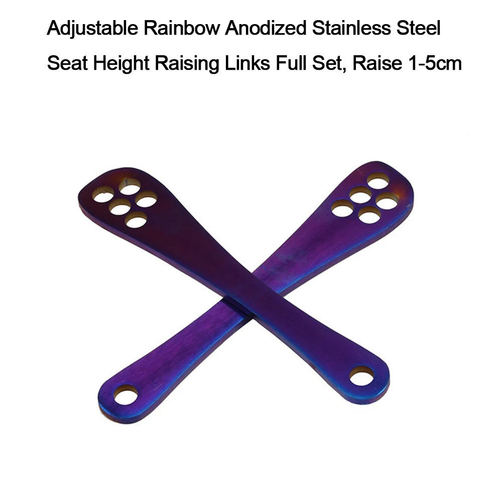 Motorcycle Height Adjustable Dogbones Raise Lower Bracket Mod Kit For VOGE 300R 300AC DS300 250RR