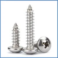 50 100 200 pcs M1.4 M1.7 M2 M2.5 M3  M3.5 M4 PWA  Mini Black Steel Phillips PWA Cross Round Head Self Tapping Screws with Washer