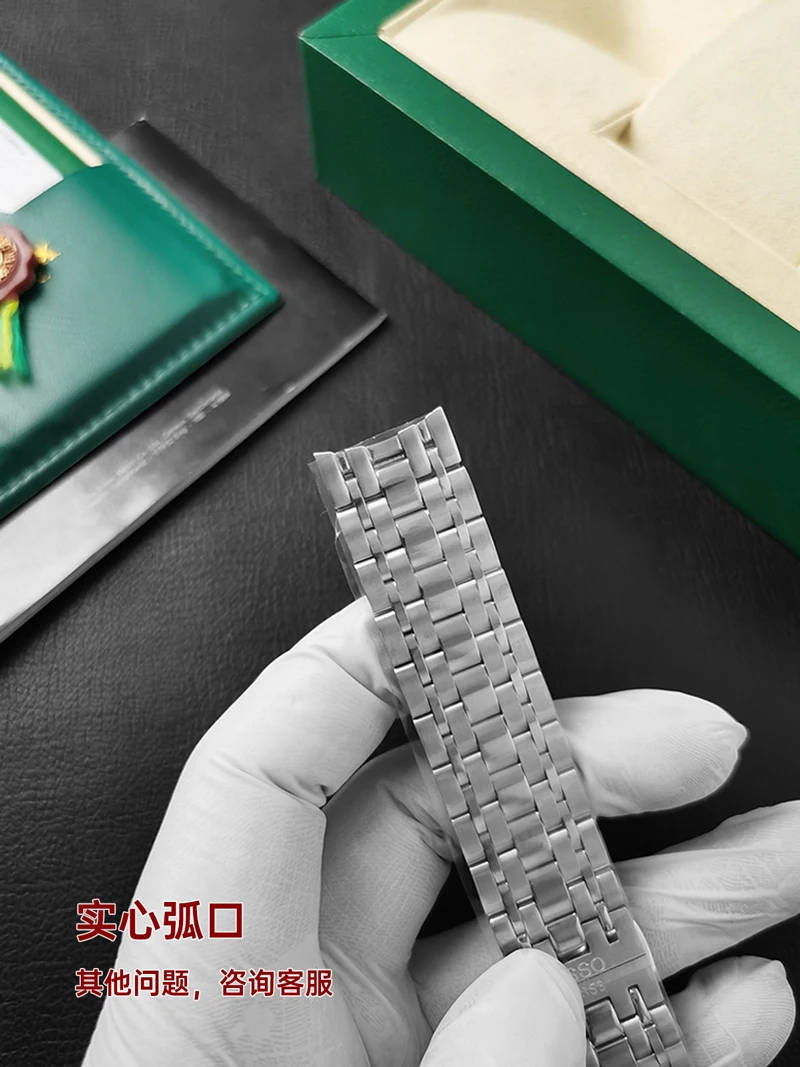 FUYIJIA 남성 맞춤형 T-iss-ot T059 오리지널 시계 밴드, 20mm 곡선 인터페이스, 316L 스테인리스 스틸 스트랩, 나비 버클 팔찌