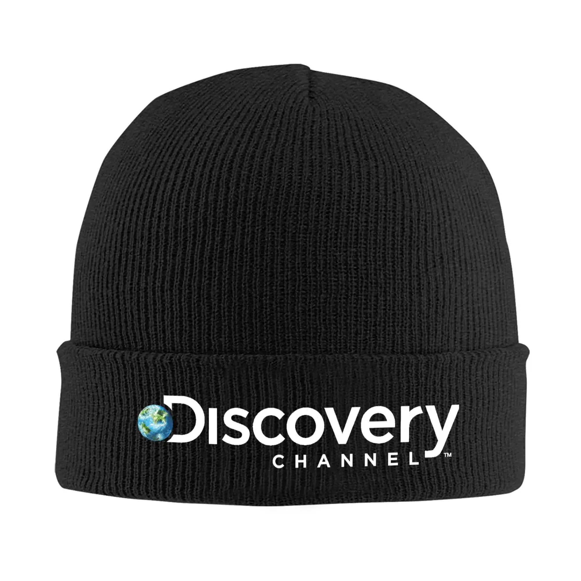 Custom Channel-Discoverys Skullies Beanies Caps Unisex Winter Warm Knitting Hat Street Adult Television Show Bonnet Hats Ski Cap