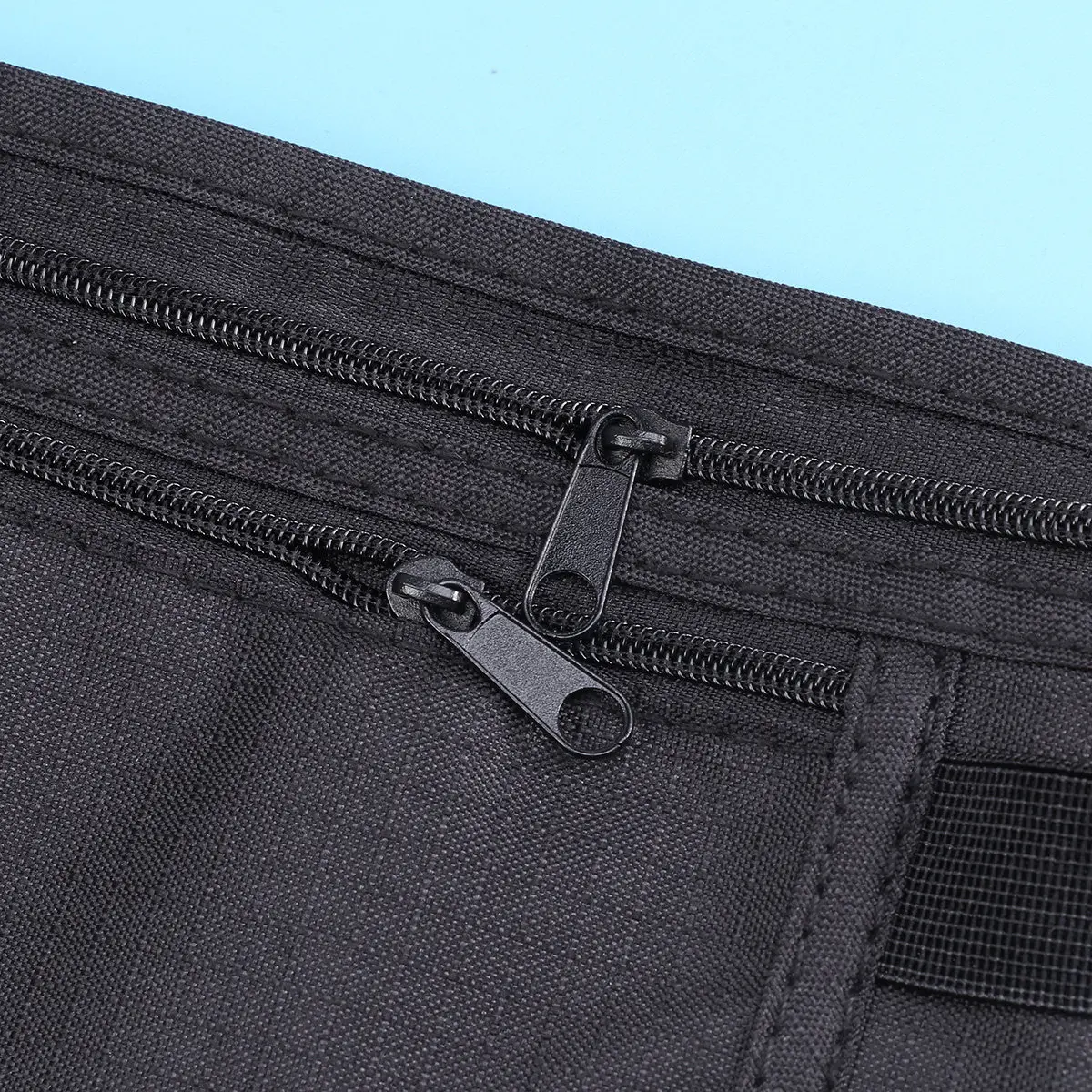 

Ultra Slim Adjustable Travel Waist Pouch for Outdoor Camping Hiking Running Sports Gym Use Money Belt Cell Phone Pocket Holder