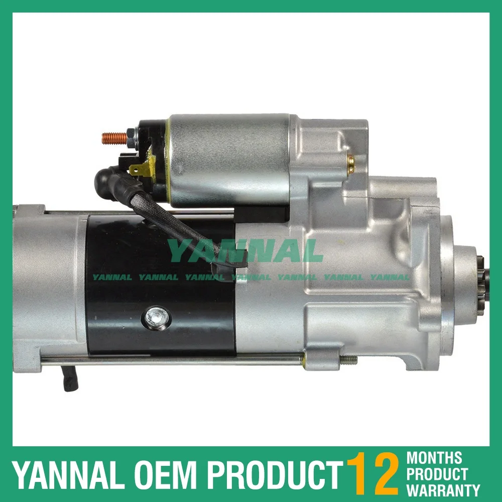12V 9 Tooth Starter Motor 1K012-63010 1K012-63011 For Kubota V3300 V3600 V3800