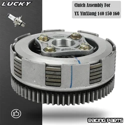 150cc 160cc Motorcycle Clutch Assembly For YX YinXiang 140 150 160 CC 2V 4V W063 W150-5 Horizontal Engine Dirt Pit Bike Parts