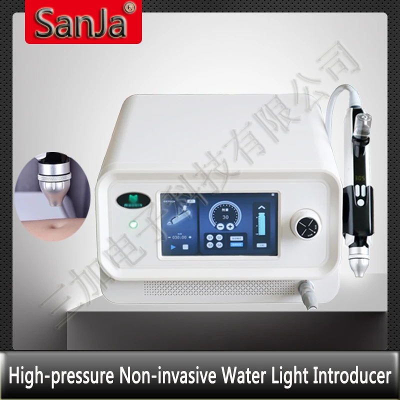 

High-pressure Non-invasive Water Light Introducer For Beauty Salons Needleless Skin Whitening Wrinkle Removal Instrument