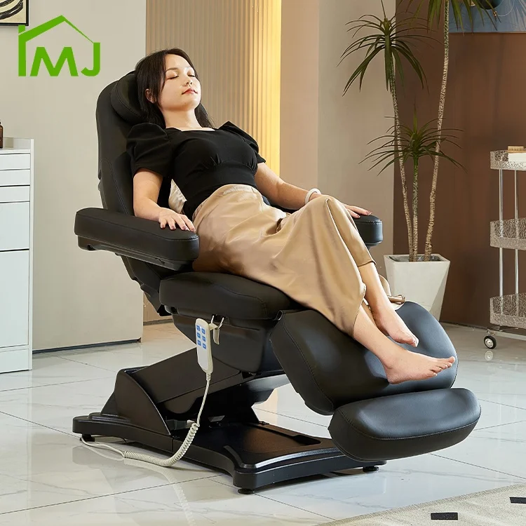 

Modern Cosmetic Salon Furniture Spa Facial Massage Table Electric Beauty Lash Bed