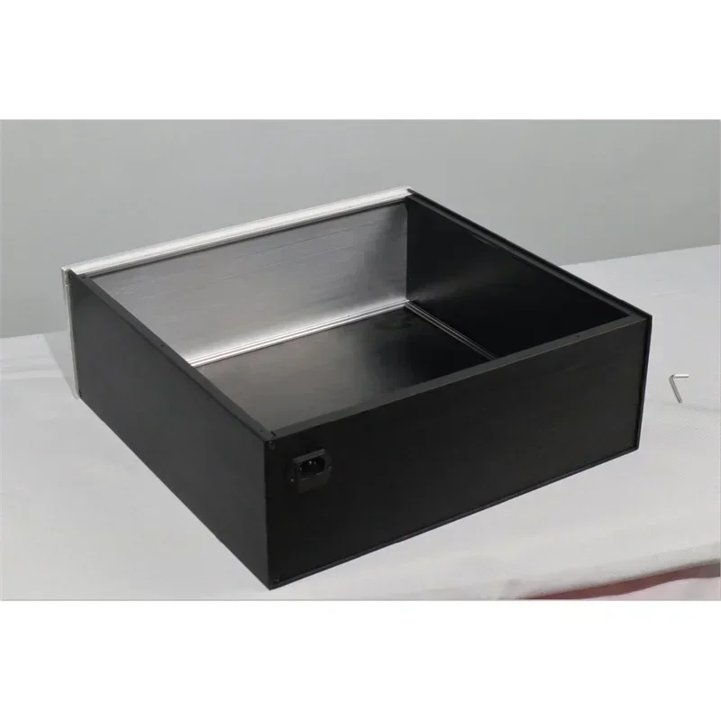 430*408*150 ミリメートル全アルミアンプシャーシエンクロージャプリアンプパワーアンプ Diy オーディオケースシェル