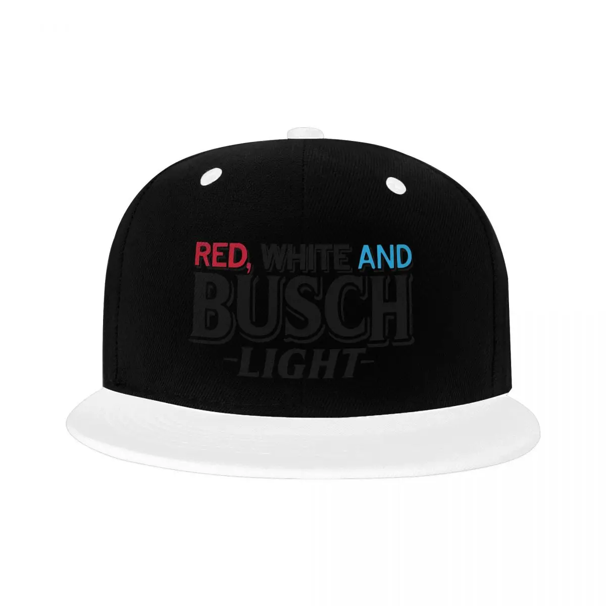 Red White And Busch Flag With Pocket Fourth 2 Hat Men Women Hat Women's Cap Baseball Cap Men Man Hat Baseball Cap