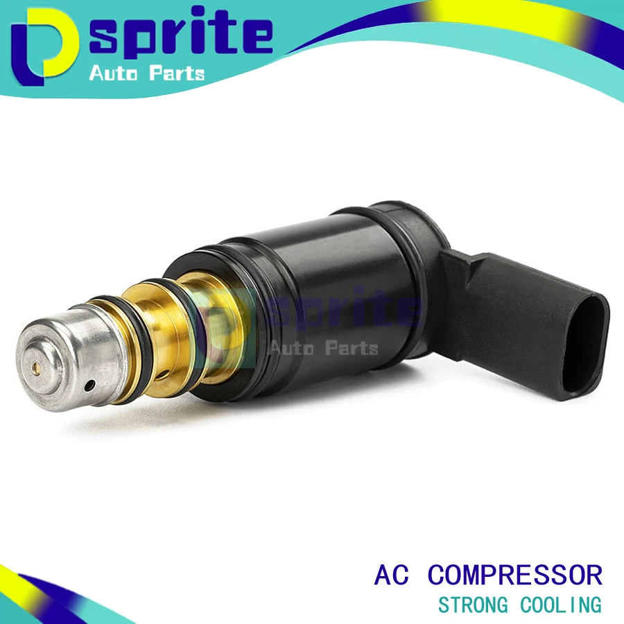 

Air Conditioner AC Compressor Electronic solenoid Control Valve 6SEU14C 7SEU16C 6SEU16C for VW MK5 MK6 Jetta Passat Golf AUDI A3