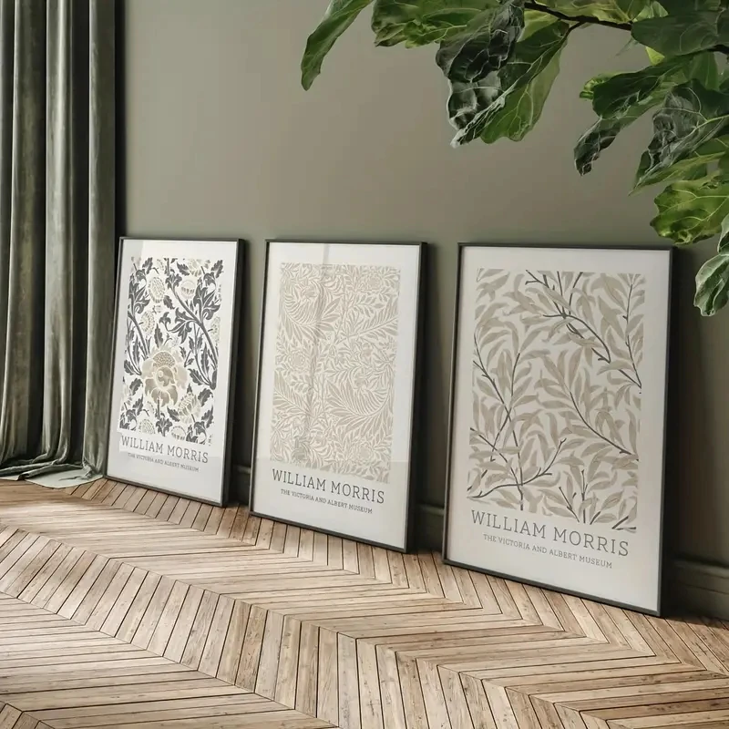 Рисунок 3 - минималистичный холст Уильям Моррис