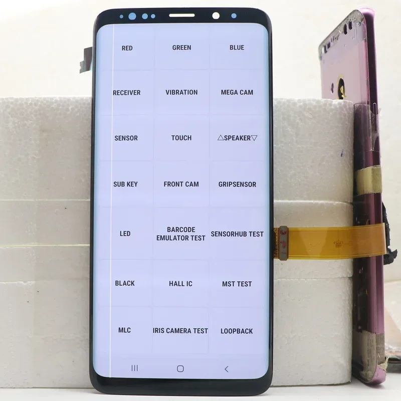 100%  AMOLED Display for SAMSUNG Galaxy S9 Plus G965 G965F SM-G965F/DS S9+ LCD Display Touch Screen Digitizer Repair Part