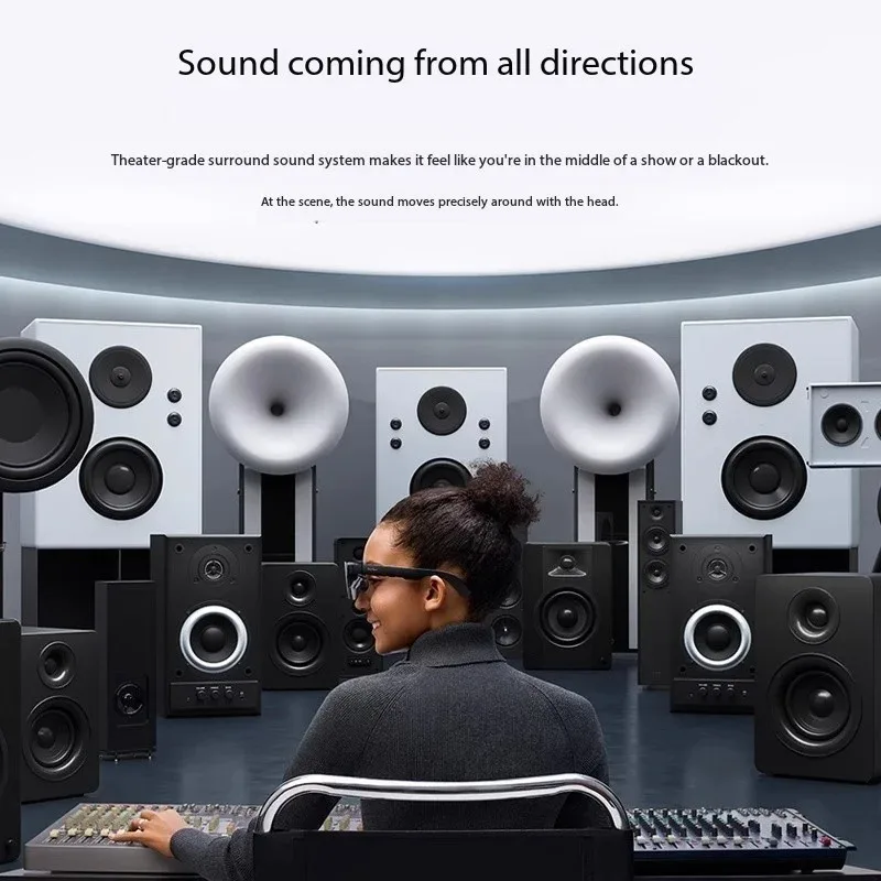 RayNeo Air 3S AR Glasses 135 inch Screen Display 3D HD Private Cinema Pocket TV for Mobile Phone Computer Game Machine