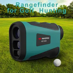 Inkersi Rangefinder for Golf Distance Meter Telescope Range Finder for Hunting Telemeter 500M 1500M with Flag Pole Lock