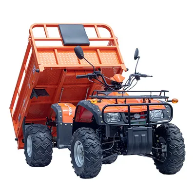 Venda quente eixo de acionamento atv com reboque dump 4wd atv cuatrimoto agrícola 4x4 quad elétrico