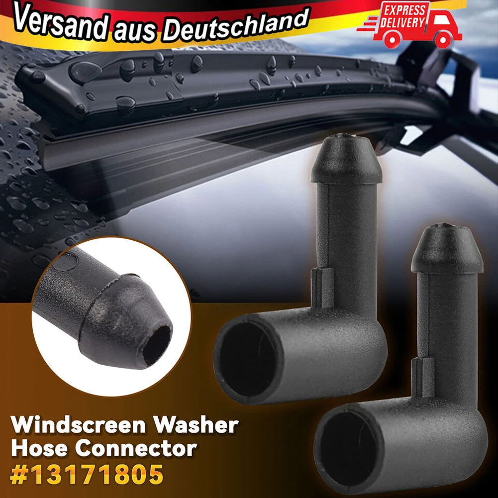 2PCS Windscreen Washer Joiner Pipe Connector 3171805 1452941 for Vauxhall Opel Vastra H Corsa D Wiper Washer Nozzle Hose