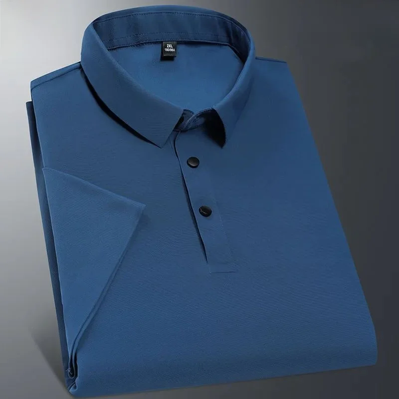 

High Quali Men's irt 6XL 7XL 8XL Summer New Cool Feeling CleanFit CiWalk Suitable Tee Acetate Fiber