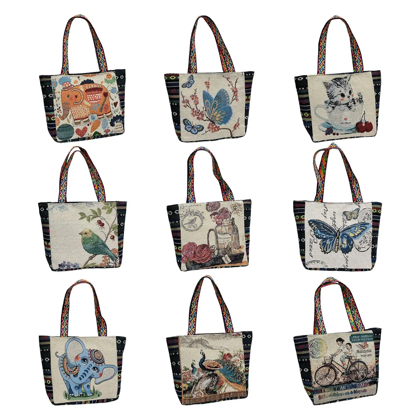 

Женская парусиновая сумка через плечо, легкая женская повседневная сумка-тоут большой емкости