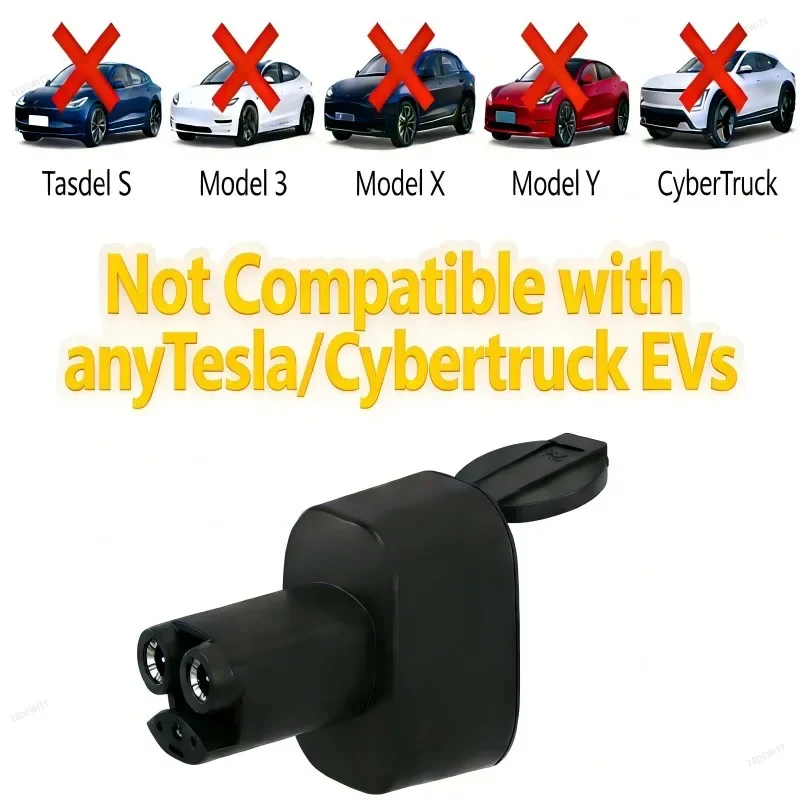 For Hyundai Ioniq 5/6 Kia EV6/9 Portable NACS V2L Port EV Discharger Adapter 20A 110V AC NEMA 5-20 Socket Outdoor Power Outlet