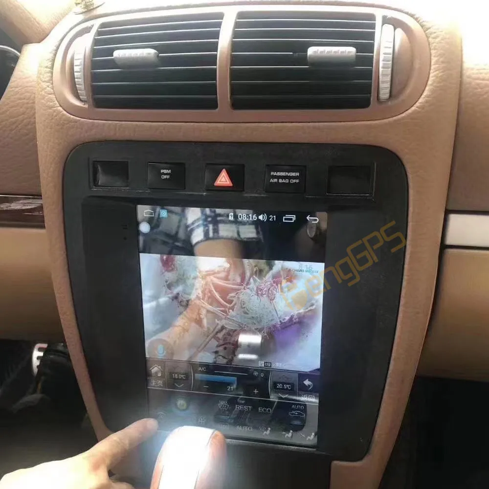 

9.7" Android 13 Car Radio CarPlay For Porsche Cayenne 2003-2010 Touch Screen Multimedia Player GPS Navigation Head Unit DSP BT