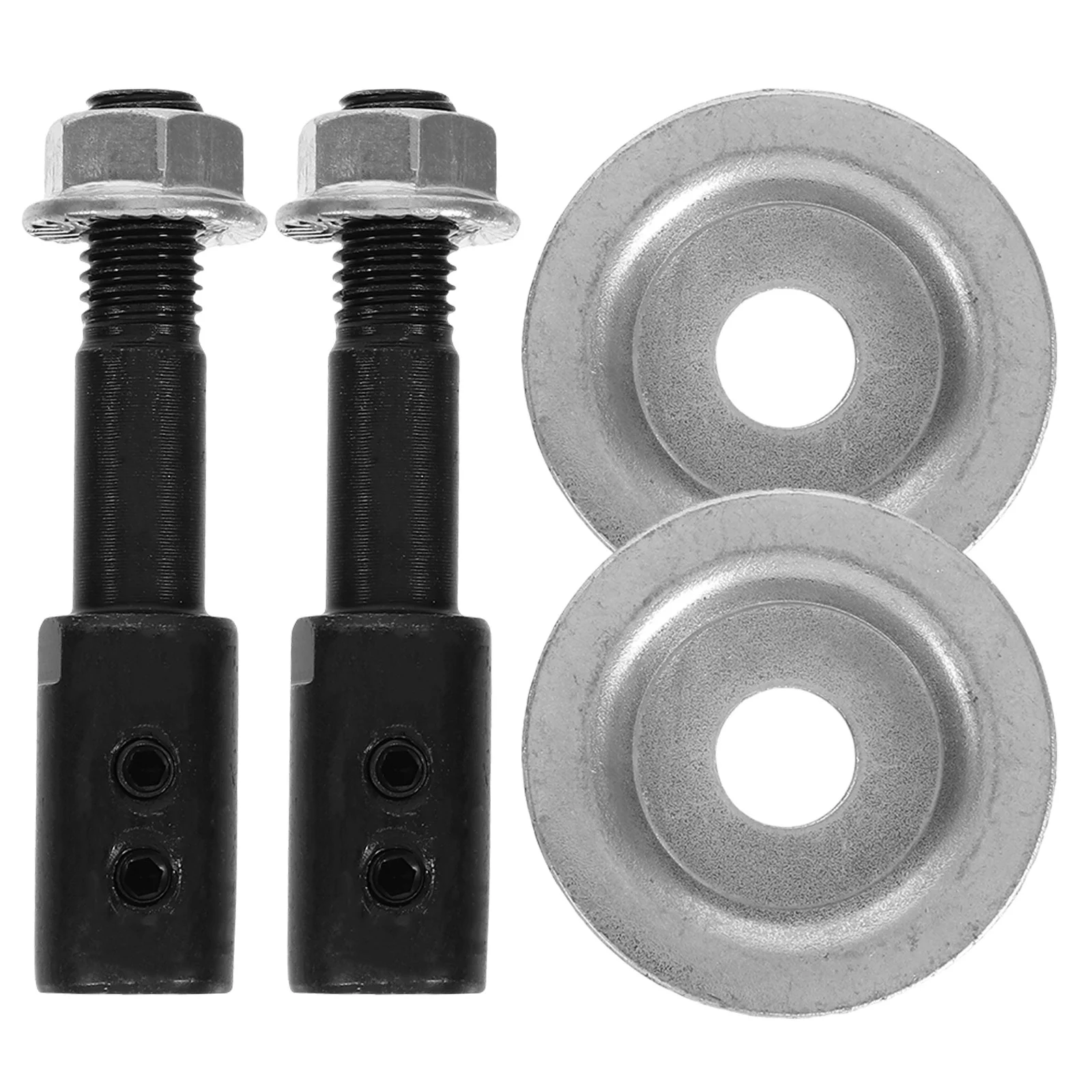 

2 set Grinding Wheel Attachment Arbor Shaft 2 Sets Steel Polishing Rod Bench Grinder Extension Precision Grinding Tool Abrasives