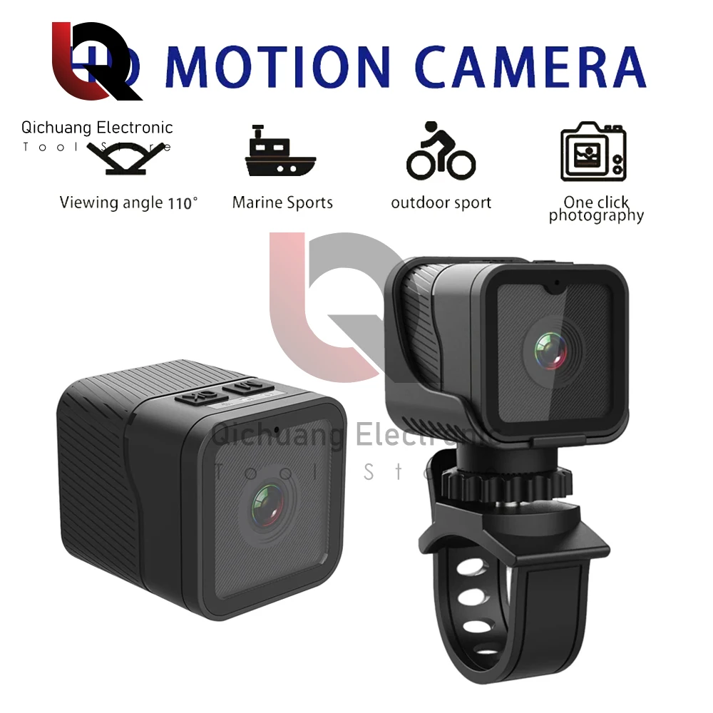 1080P High-definition Portable Sports Mini Camera With Hotspot Wifi Waterproof Camera Motorcycle And Bicycle Driving Recorder