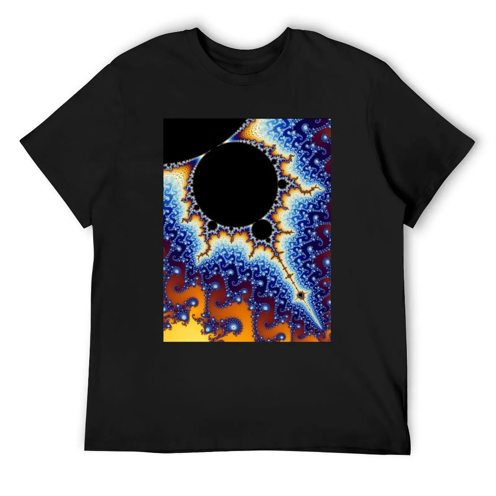 Mandelbrot set T-Shirt vintage t shirts street wear shirts graphic basketball graphic tees cotton t shirt men