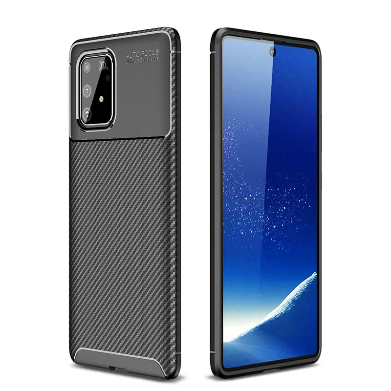 For Samsung S10 Lite Case Silicone Soft Phone Case On Samsung Galaxy S10 Plus S10E Case TPU Back Cover For Galaxy S 10 10E Cover