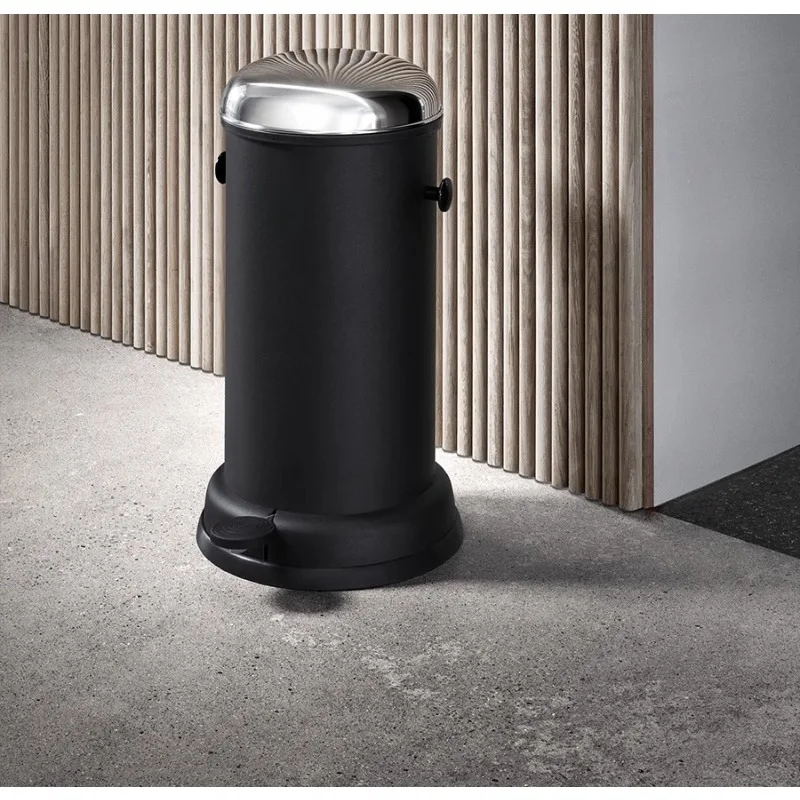 

14 15 16 Trash can Beige foot-operated imported paper basket