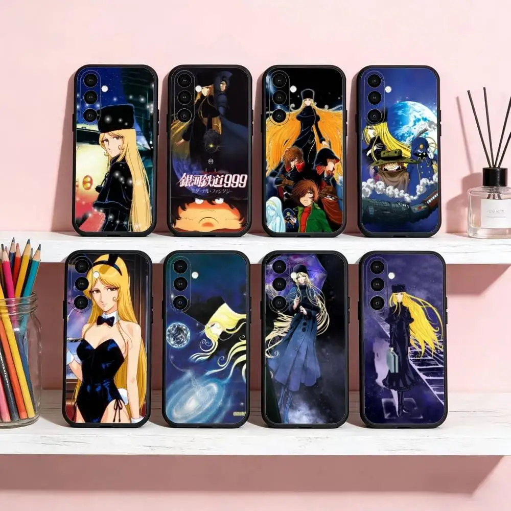 Capa de telefone Galaxy Express 999 Maetel para Samsung Galaxy A20,21s,22,31,32,52,53,72,73,80,91 Soft Black Shell