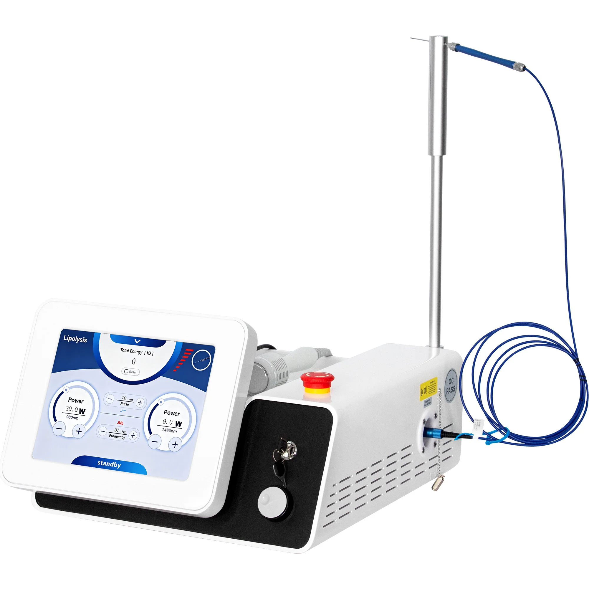 New 980nm +1470m Diode Laser Fat Decomposition Machine for Weight Loss Anti-Inflammation Beauty Salon Clinic Lipolysis Face Lift