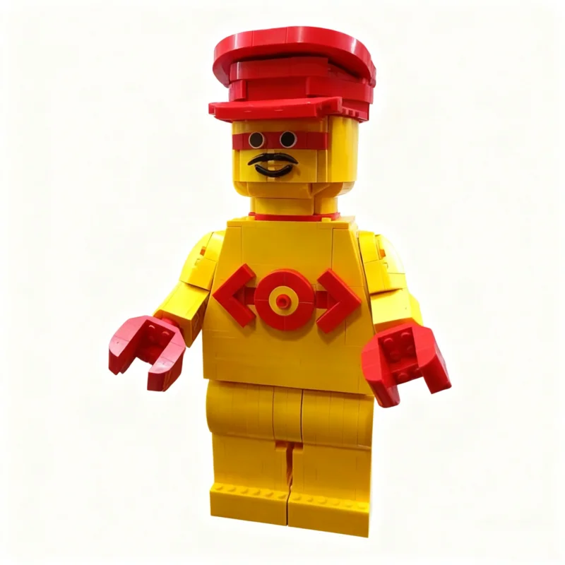 780 個 MOC スーパーステーションマスターマキシフィギュアモデルビルディングブロック建築クリスマスギフト組み立ておもちゃアイデア子供の誕生日