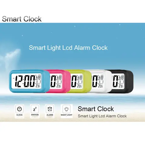 LED Digital Alarm Clock with Backlight