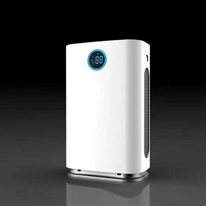 UV Hepa air purifier with iOS or android mobile app with Humidifier support 100 sqm